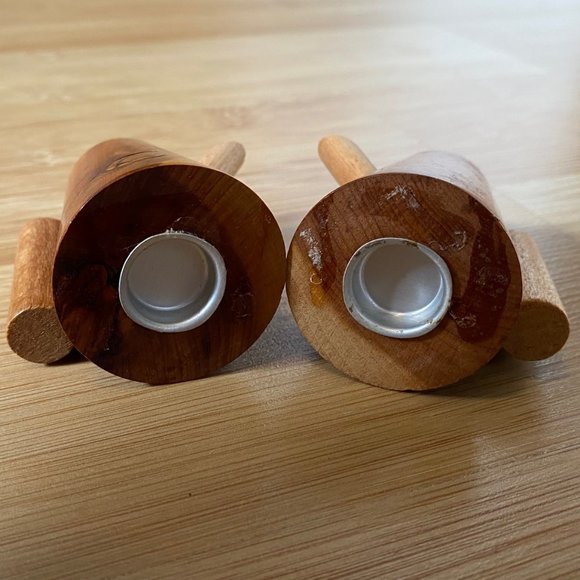 Vintage Wood Salt & Pepper Shakers from New Mexico, Yosemite, Fisherman’s Wharf - Picture 7 of 13